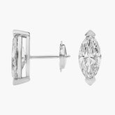 Liana Marquise Cut Lab-Grown Diamond Stud Earrings